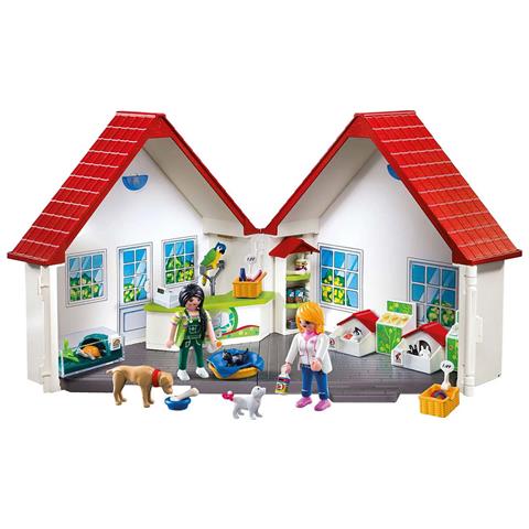 Playmobil City Life Set Di Animali Domestici Trasportabili Accessori, Multicolore - Foto 1