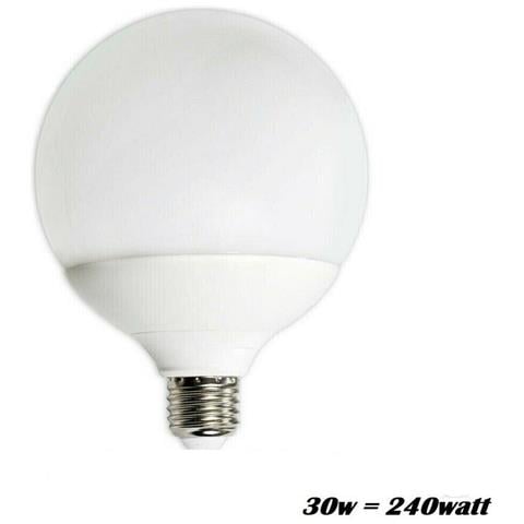 Lampadina Led 2835 E27 Bulb Globo 30w= 240w Luce Casa 6000k Bianco Freddo - Foto 1