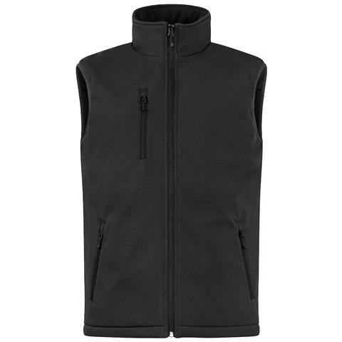 Padded Softshell Vest Nero S - Foto 1