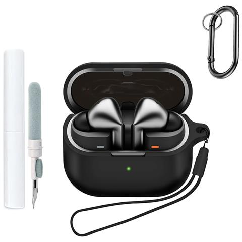 Set Di Protezione Per Samsung Galaxy Buds 3 Pro Black - Foto 1