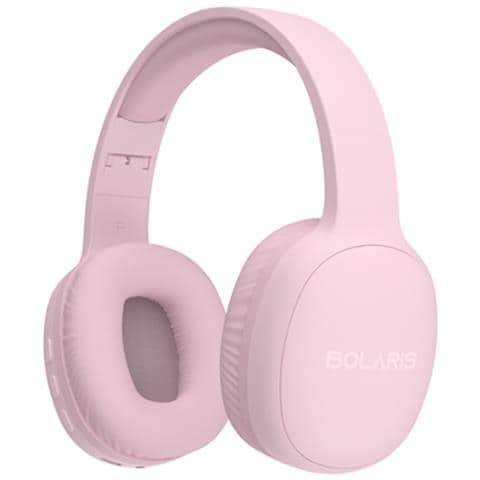 3 In 1 Cuffie Stereo /altoparlante Bluetooth /auricolari Valencia Audio Pack, Rosa - Foto 2