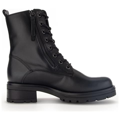 Black Casual Closed Booties Stivaletti Pelle Scarpe Donna Nero Eu 40, 32785-87 - Foto 2