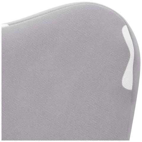 Divano Letto Bambini Grigio Chiaro con Stelle Morbido Peluche - Foto 9