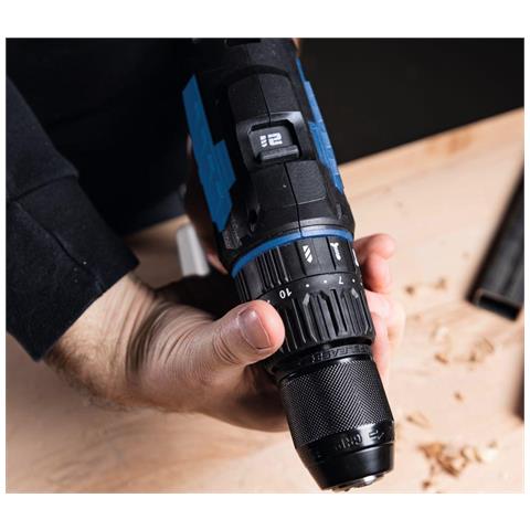 Trapano A Percussione 20v Senza Batteria Ixes C-cd45-x - Foto 8