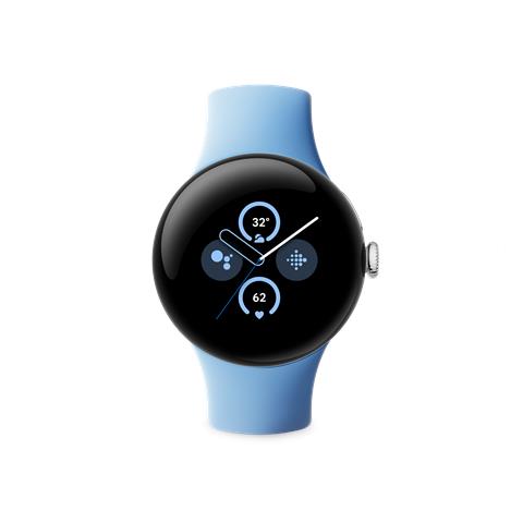 Pixel Watch 2 AMOLED 41 mm Digitale Touch screen Argento Wi-Fi GPS (satellitare) - Foto 1