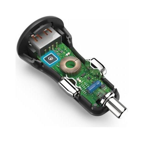 Qualcomm Quick Charge 3.0 Nero Auto - Foto 3