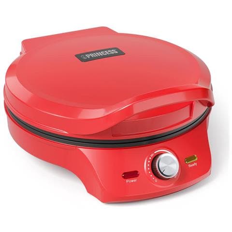 Pizza Maker 115007 con Funzione Grill Termostato Regolabile Potenza 2000 W Colore Rosso - Foto 1
