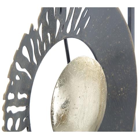 Decorazione In Metallo 3d Cerchi 14 - Multicolore - Metallo - 31x3x89,5 Cm - Foto 2