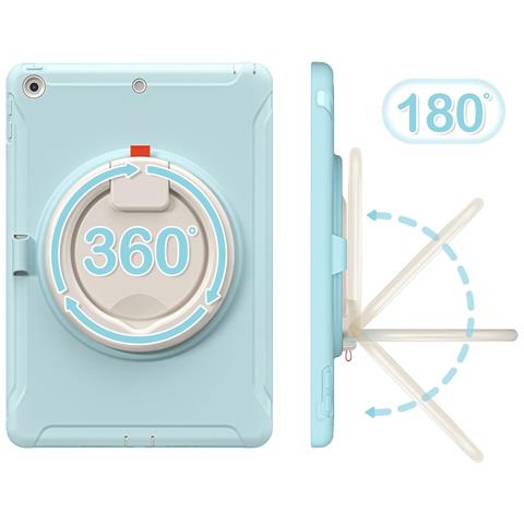 Custodia Impermeabile Con Manico Per Ipad Pro 12.9"" (2021) - Blu Resistente E Elegante - Foto 2