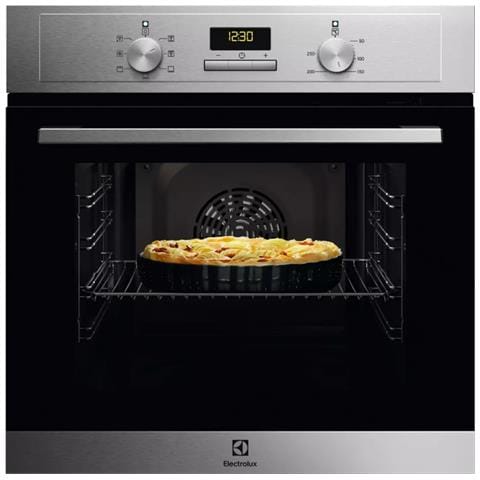 Forno Elettrico da Incasso EOH3C01BX Capacità 65 L Multifunzione Ventilato Potenza 2090 W Colore Acciaio Inox - Foto 1