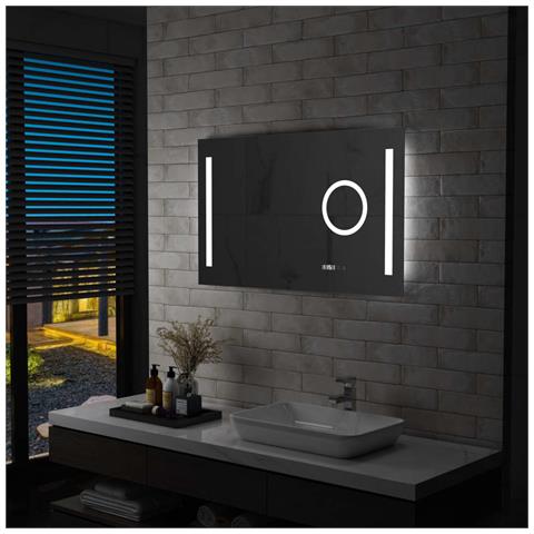 Lusso Casadino -  Specchio Led Da Bagno Con Sensore Tattile 100x60 Cm - Foto 8