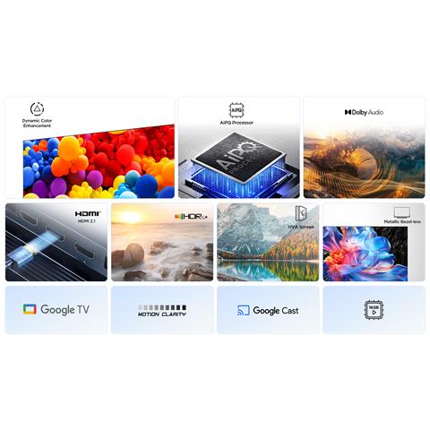 TV LED 4K Ultra HD 43" 43P69K Smart TV Android TV - Foto 2