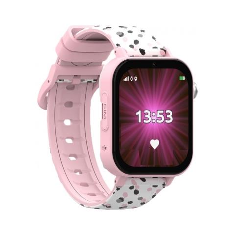 Hola Watch X Plus 4,7 cm (1.85") LCD Digitale 240 x 280 Pixel Touch screen 4G Rosa Wi-Fi GPS (satellitare) - Foto 1
