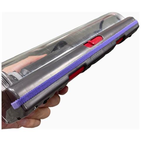 Striscia Paraurti Anteriore Di Ricambio Per Spazzola High Torque Compatibile Con Aspirapolvere Dyson V10, V11, V15 - Foto 4