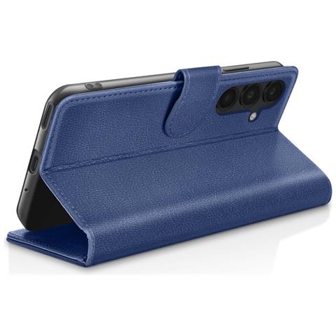 Custodia A Portafoglio Per Galaxy A16 Con Funzione Di Supporto E Linguetta Magnetica, Blu Scuro - Foto 5