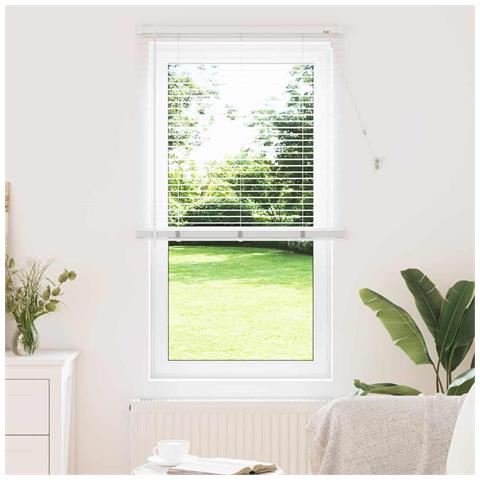 Tenda per Finestra con tende Manuale Bianco Alluminio - Foto 2