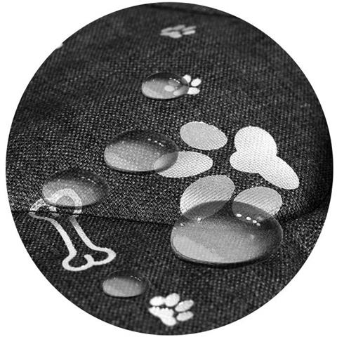 50x70 cm Tappetino per cuccia per cani impermeabile Silver Bones - Foto 7