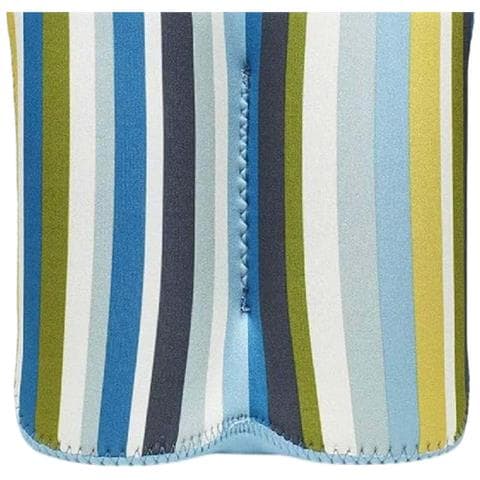 Borsa Termica Con Cerniera Per Due Biberon, Motivo A Righe, Con Tracolla Rimovibile, Multicolore - Foto 5