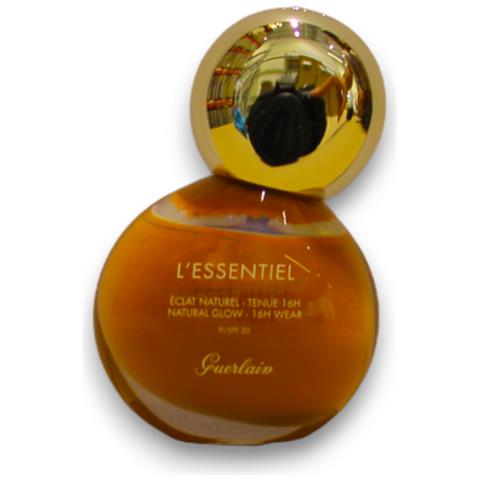 , L`essentiel Natural Glow, Fondotinta Liquido, 055c, Freddo Profondo, Spf 20, 30 Ml - Foto 1