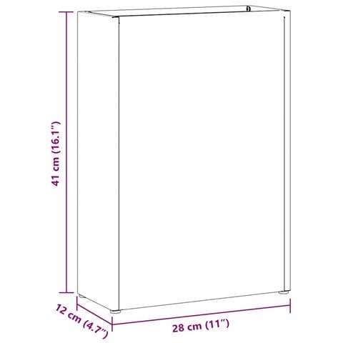 Supporto per Ombrellone Oliver verde 28 x 12 x 41 cm Metallo - Foto 9