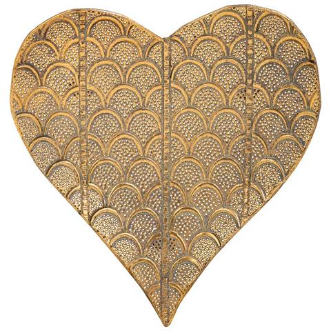 Tavolino Da Centro Metallo Dorato 32x29,5x4h - Foto 7