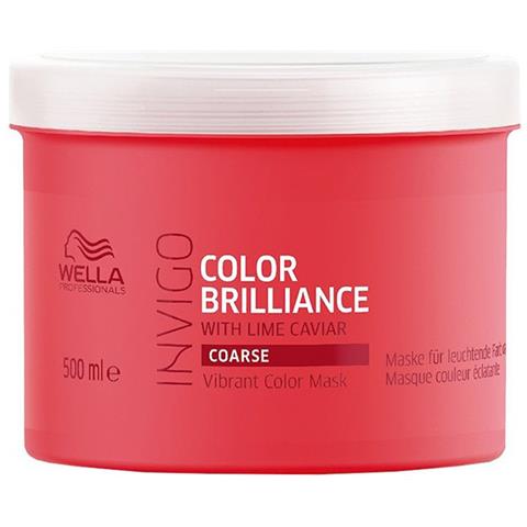 Maschera Per Capelli Professionals Invigo Color Brilliance Coarse Per Capelli Colorati Con Struttura Forte, 500 Ml - Foto 1
