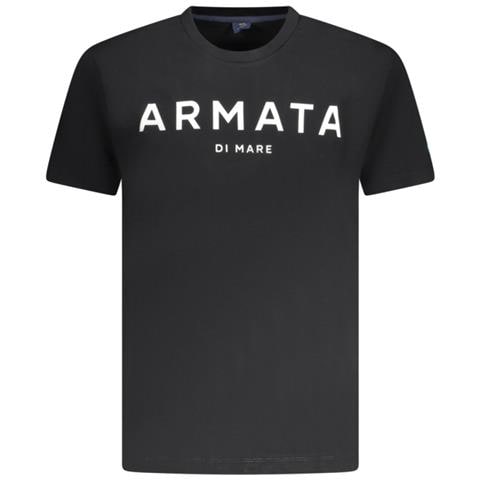 MAGLIETTA A MANICHE CORTE DA UOMO NERA - Colore: Nero, Taglia: 2XL - Foto 1