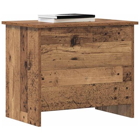 Cassa di stoccaggio Legno antico 60 x 40 x 50 cm - Foto 2