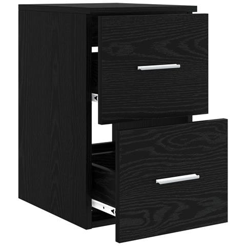 Armadio Bagno In-between Rovere Nero 30 x 41 x 50 cm - Foto 2
