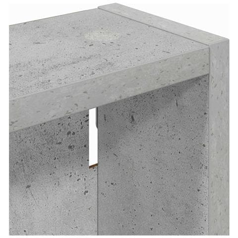 Armadio da bagno a muro Grigio Cemento 40 x 10 x 60,5 cm - Foto 9
