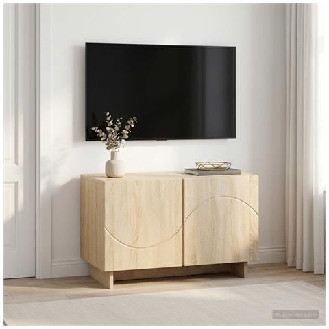 Supporto TV 60 x 34.5 x 40 cm Rovere Sonoma - Foto 2