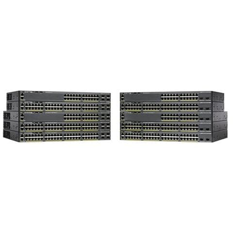 Catalyst 2960-X Switch 48 Porte PoE 370W Gigabit Ethernet 10/100/1000 + 4x1G SFP - Foto 1