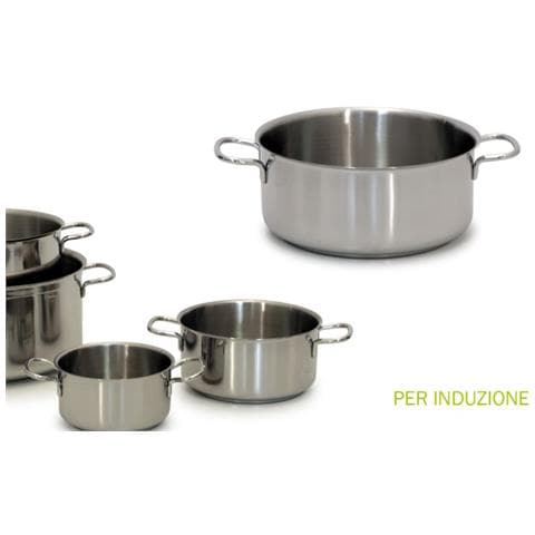 Casseruola Fonda 2 Maniglie Diametro 26 cm ad Induzione - Linea Realterm - Foto 2
