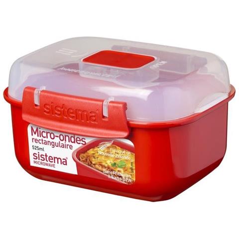 Sistema Contenitore Per Cucinare A Microonde Rettangolare 0,50 Litri - Foto 2