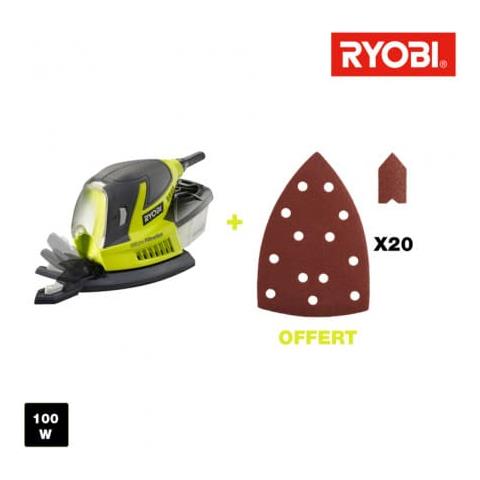 Triangolare Sander 100w - 20 Abrasiva Rps100-ga20 - Foto 2