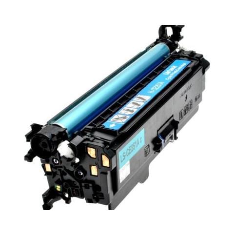 TONER - Ce251a Ce401a 723c Ciano Per Hp Cp 3525n, M551, 7750 723c 6.000 Pagine - Foto 1
