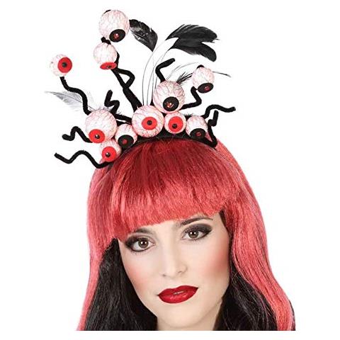 Generique - Cerchietto con Occhi per halloweenCerchietto con Occhi per Halloween Taglia Unica - Foto 2