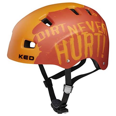 Sistemi Casco Ked 5forty Dirt Arancione M - Foto 1