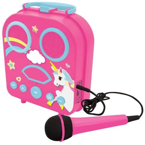 Portatile Segreto Con Microfono Jack Auxin Porta Sd Funzione Karaoke Rosa Btc050uni Colore - Foto 6
