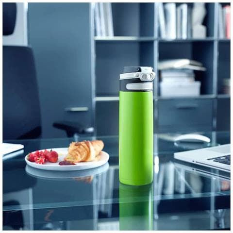 Thermos Flip 600 ml Verde Kiwi - Foto 2