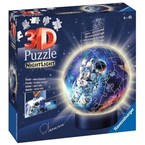 Ravensburger Puzzle 200 Pezzi Per Bambini 8+ - Esplorazione Cosmica: Astronauti Nello Spazio, Formato 49x36 Cm