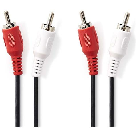 CAGB24200BK50 cavo audio 5 m 2 x RCA Nero - Foto 1