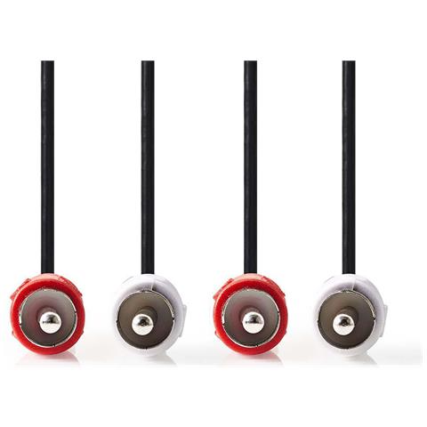 CAGB24200BK50 cavo audio 5 m 2 x RCA Nero - Foto 3