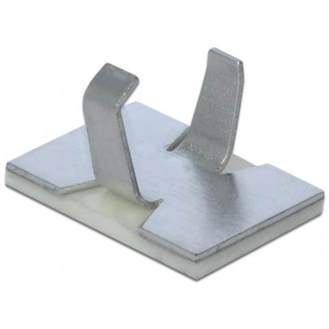 Serracavi in alluminio autoadesivo 10 pezzi - Foto 1