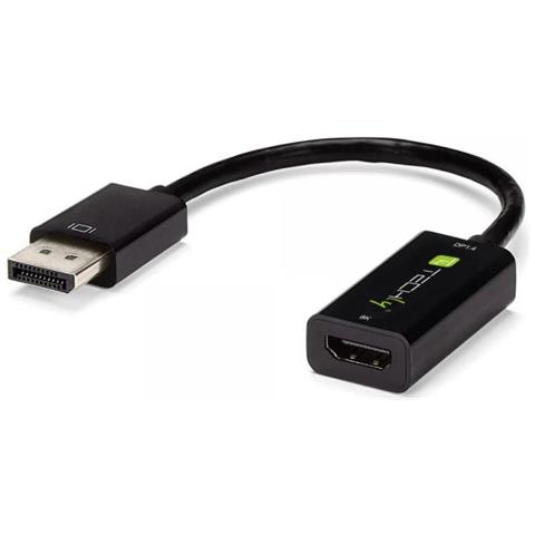 IADAP DP-HDMIF8K cavo e adattatore video 0,2 m DisplayPort HDMI tipo A (Standard) Nero - Foto 8