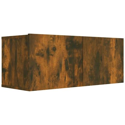 Mobile Tv Rovere Fumo 80x30x30 Cm In Legno Multistrato - Foto 1