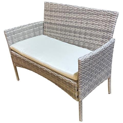 Salotto Da Giardino 4 Posti In Resina Mykonos - Foto 7