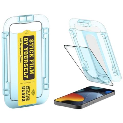 Proteggi Schermo Trasparente Con Aiuto Per Il Posizionamento Professionale Trasparente Iphone 11/xr - Foto 1