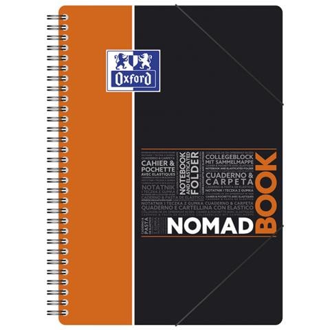 400100861 quaderno per scrivere B5 Grigio, Arancione - Foto 1