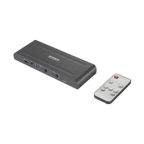 SP-HDA-300 Switch HDMI 2+1 Porte UHD 4K @ 60Hz - Foto 1